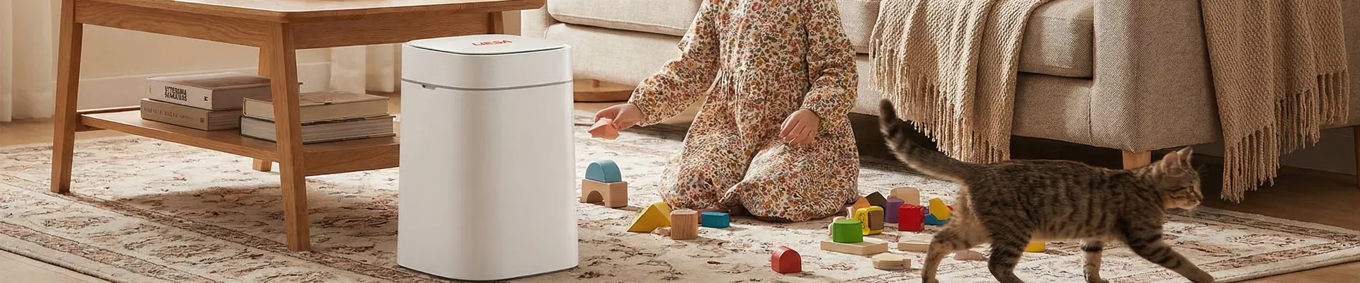 Poubelle à détection intelligente
