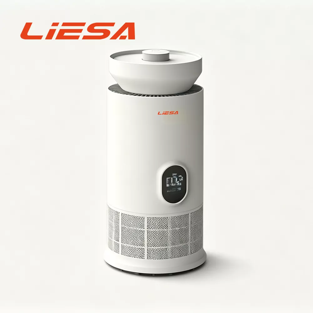 Humidificateur purificateur d'air combiné